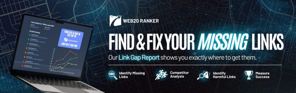 free link gap report
