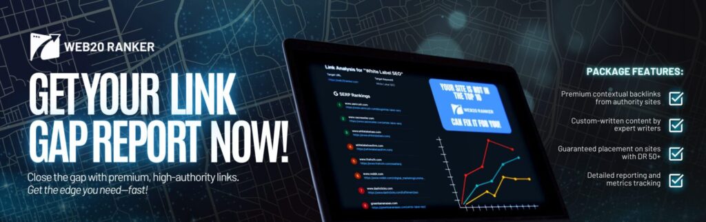 free link gap report