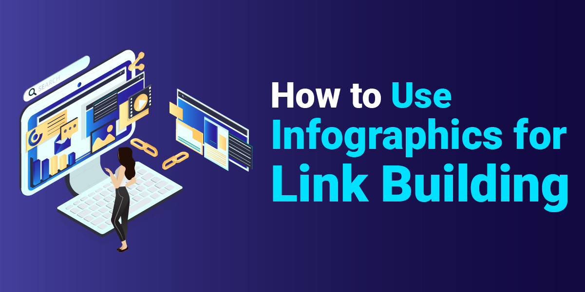 how to use infographics for link building