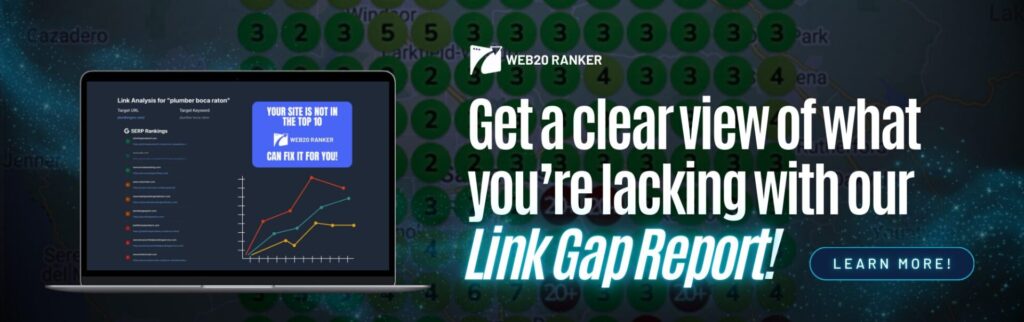free link gap report
