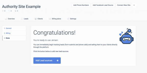 Auhtority Site Example