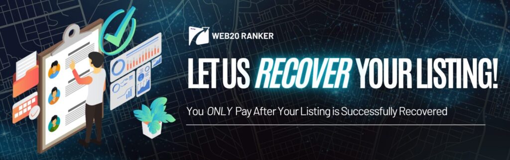 gbp listing recovery service