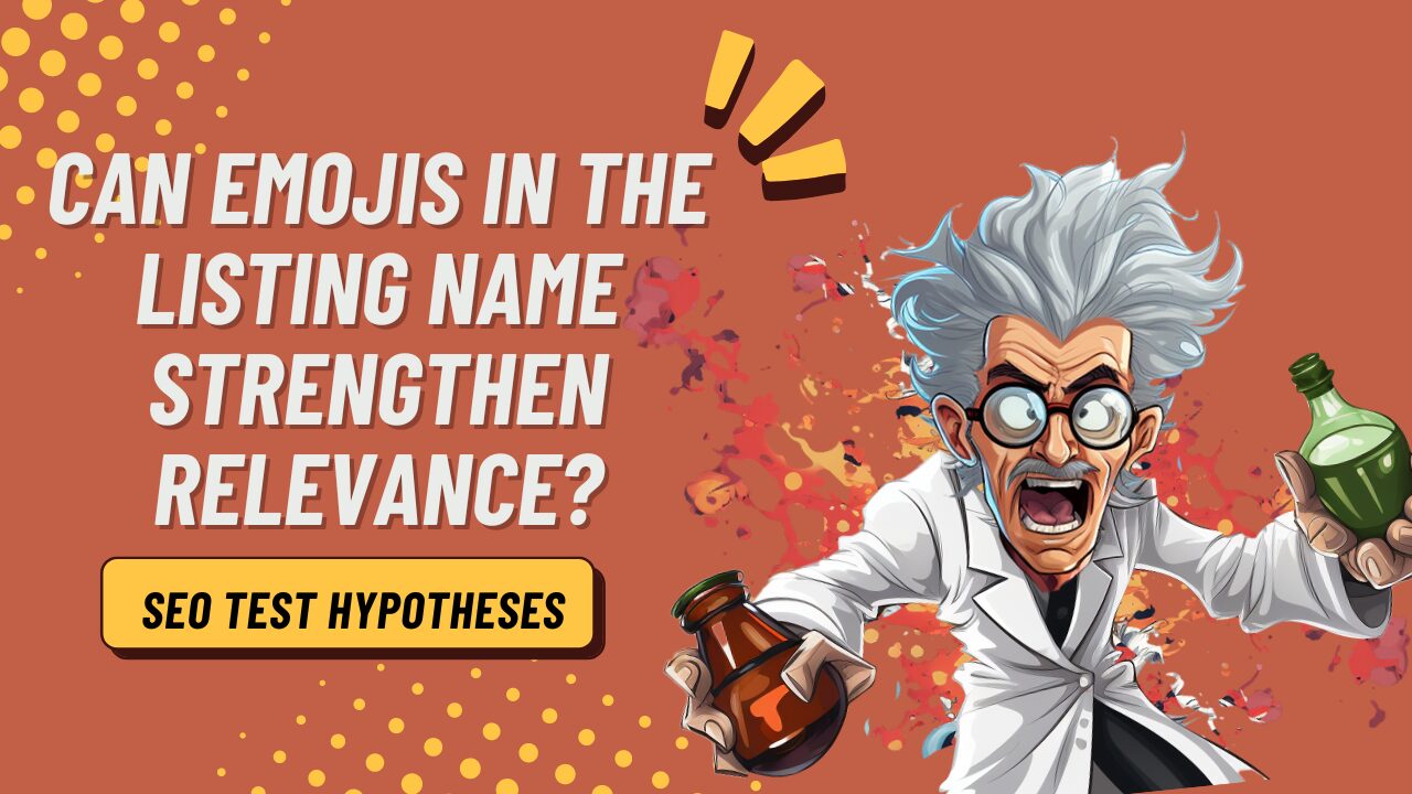 emojis in listing name