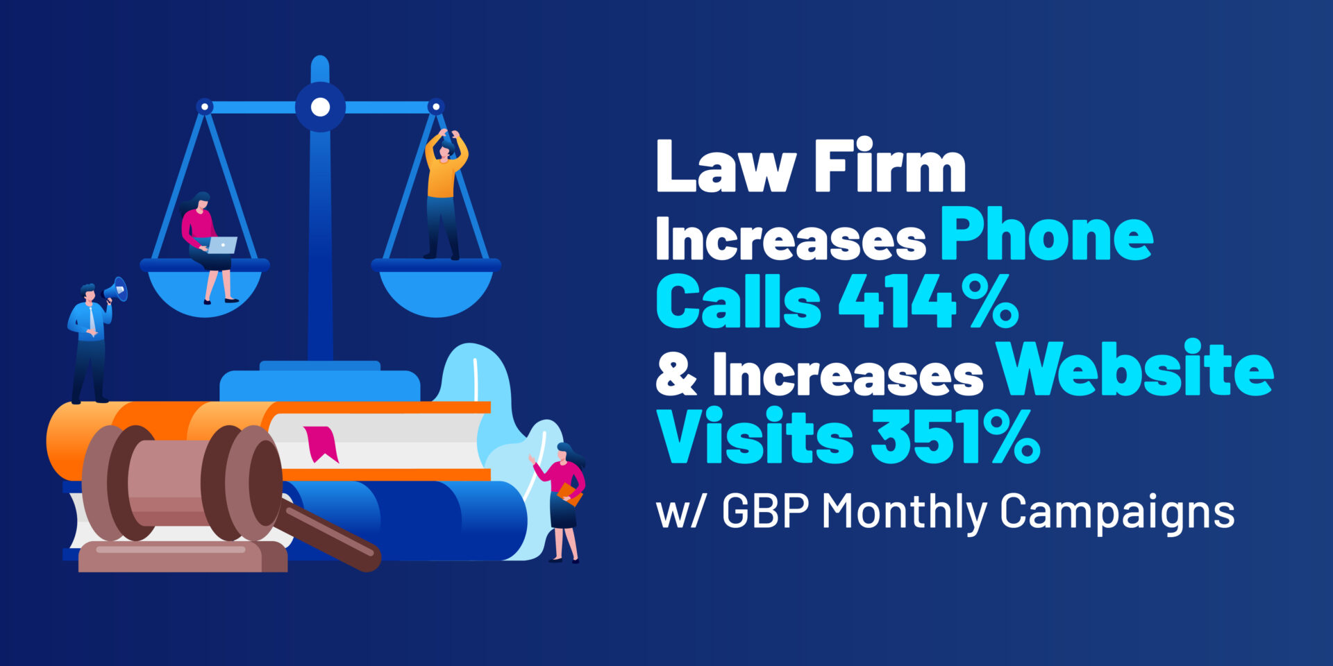 how a law firm increased phone calls 414 gbp monthly