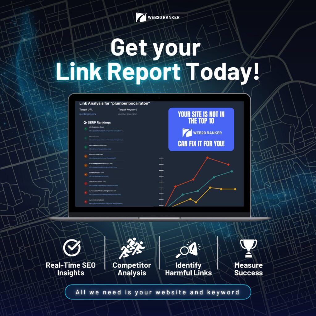 free link gap report