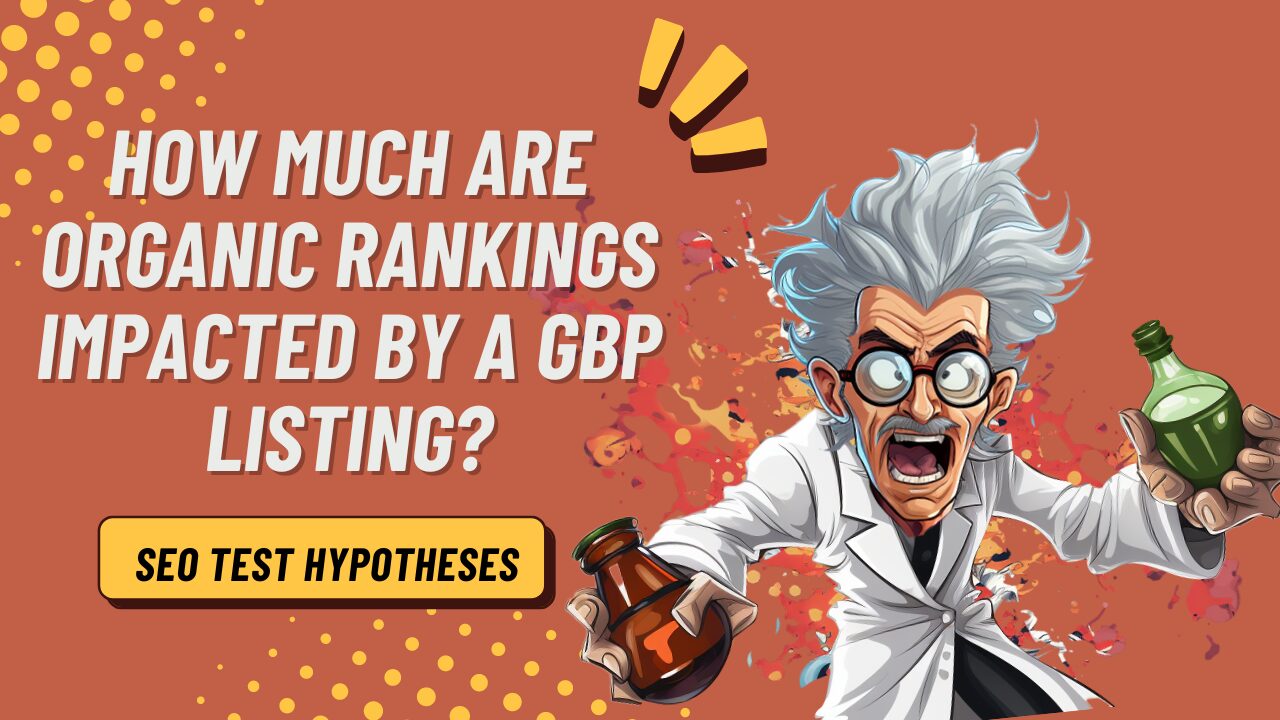 organic rankings: gbp