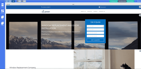 drag and drop selector