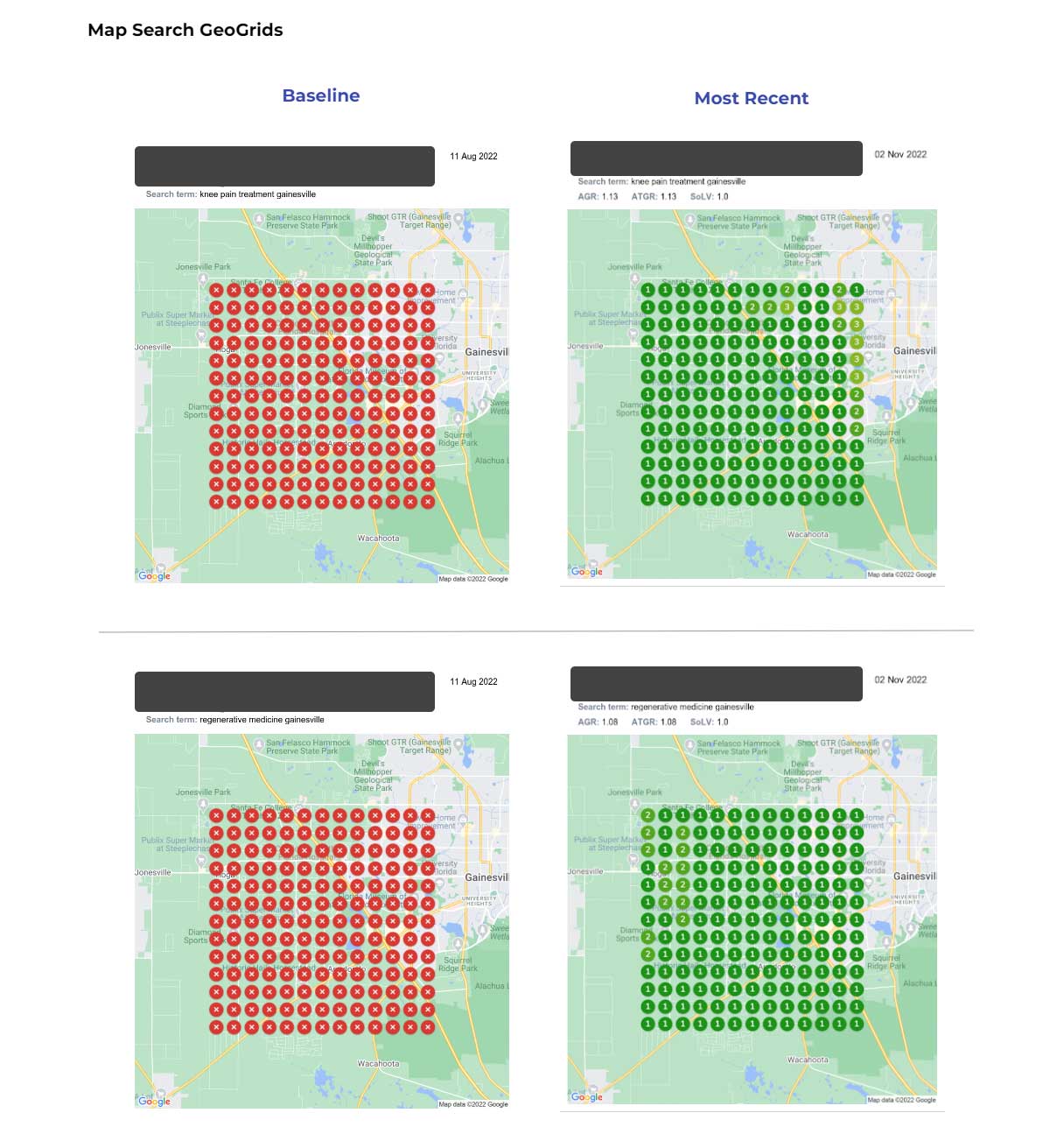 monthly gbp and maps seo local reporting suite 2