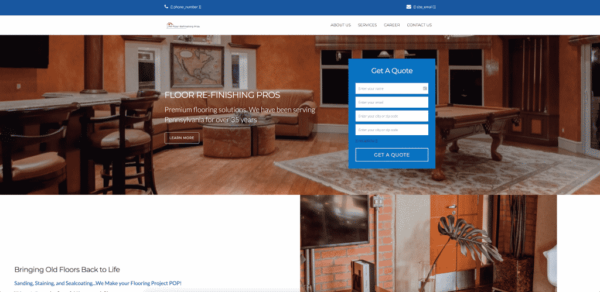 preview landing page