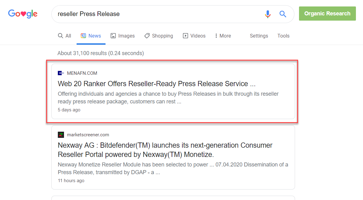 reseller pr